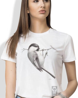 Camiseta pássaro – Feminina