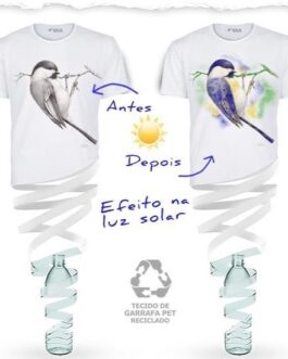Camiseta pássaro – Feminina